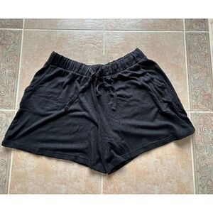 GAP black Short‎ Viscose Polyester and spandex blend Women Size S
